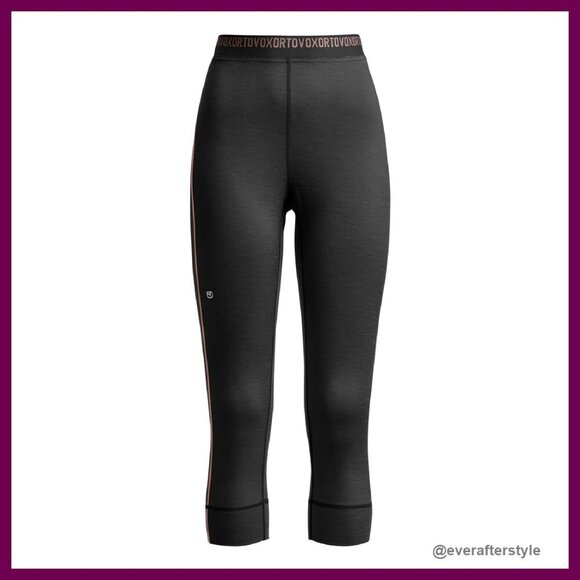 Other - Merino Wool Base Layer Pants 3/4 Length Soft Breathable Thermal Bottoms